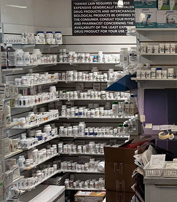 Discovery Bay Pharmacy is well-stocked and supplied